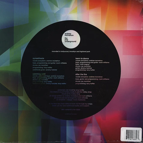 Andrew Mcmahon - Pop Underground EP