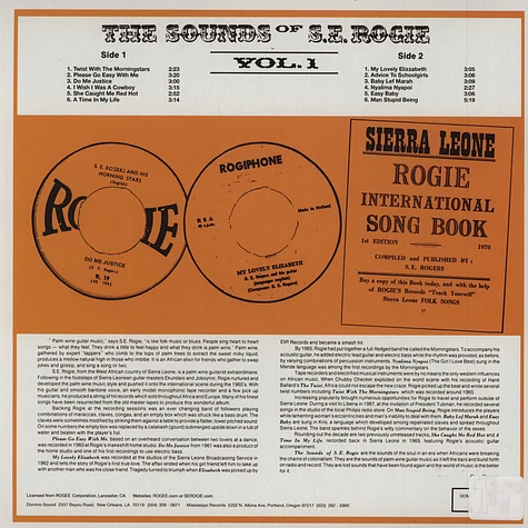 S.E. Rogie - Sounds Of S.E. Rogie 1
