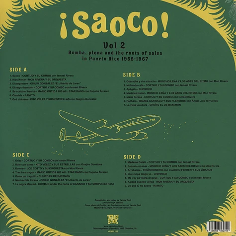 V.A. - Saoco! Volume 2 - Bomba, Plena And The Roots Of Salsa In Puerto Rico 1955-1967