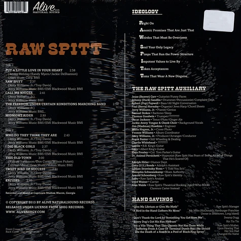 Raw Spitt - Raw Spitt