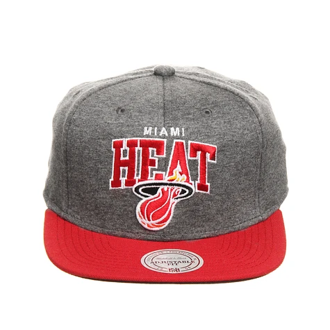 Mitchell & Ness - Miami Heat NBA Team Arch Jersey Snapback Cap
