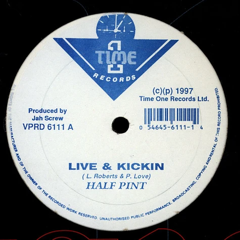 Half Pint / Barrington Levy - Live & Kickin' / Under Mi Sensi (97 Remix)
