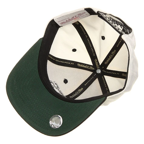 Mitchell & Ness - Brooklyn Nets NBA Cream Arch Snapback Cap