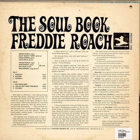 Freddie Roach - The Freddie Roach Soul Book