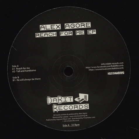 Alex Agore - Reach For Me EP