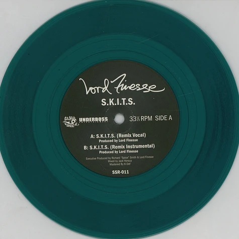 Lord Finesse - S.K.I.T.S. Remix / Set It Off Troop Green Vinyl