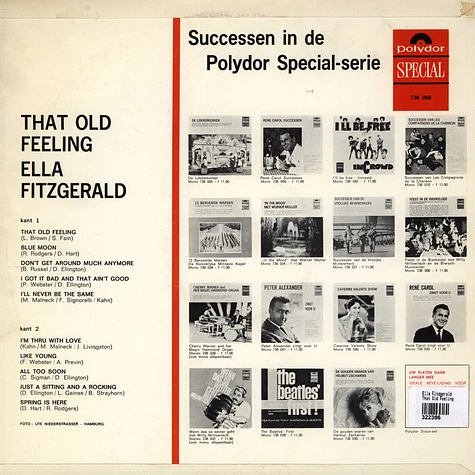 Ella Fitzgerald - That Old Feeling