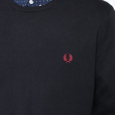 Fred Perry - Classic Tipped Crewneck Sweater