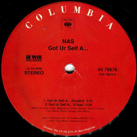Nas - Got Ur Self A...