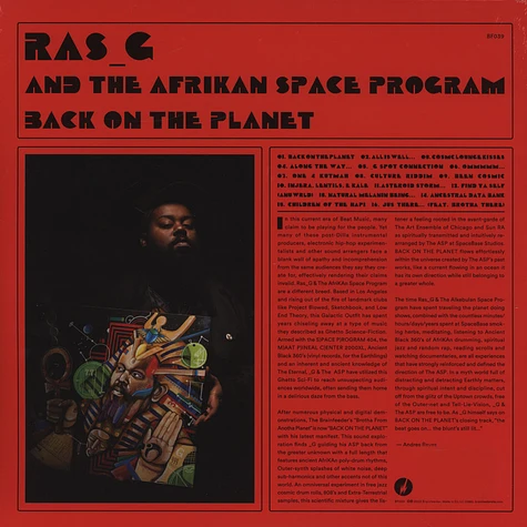 Ras G - Back On The Planet