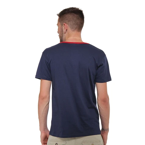 Iriedaily - Clerk Contrast Neck T-Shirt