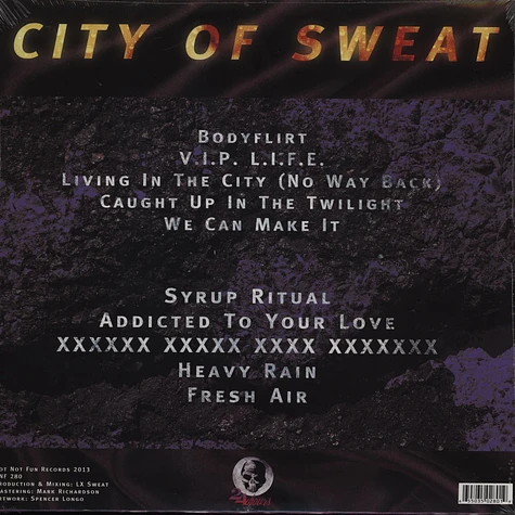 LX Sweat - City Of Sweat