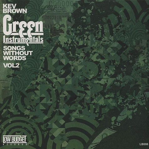 Kev Brown - Songs Without Words Volume 2: Green Instrumentals