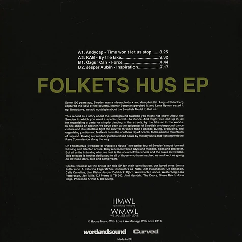 V.A. - Folkets Hus EP