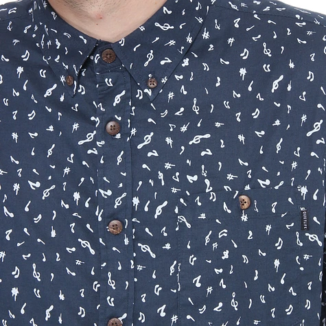 The Quiet Life - Notes Button Down Shirt