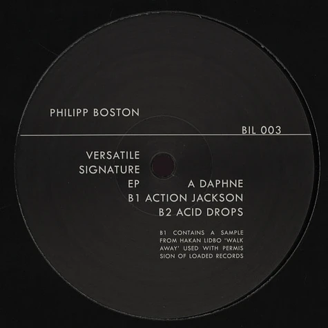 Philipp Boston - Versatile Signature EP