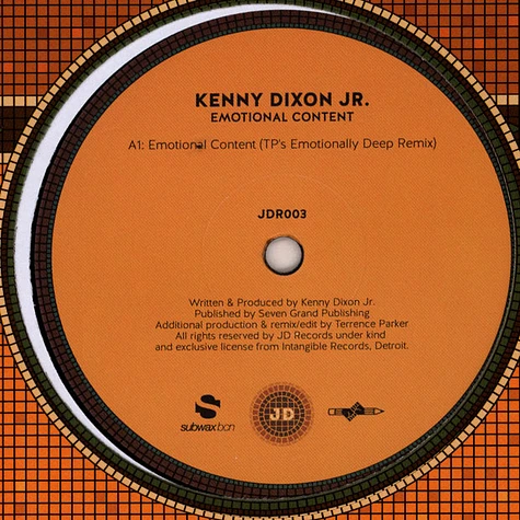 Kenny Dixon Jr. - Emotional Content