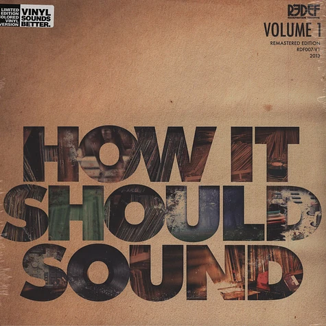 Damu The Fudgemunk - How It Should Sound Volume 1 Bone Vinyl Edition