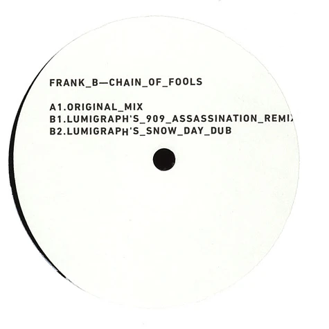 Frank B - Chain Of Fools