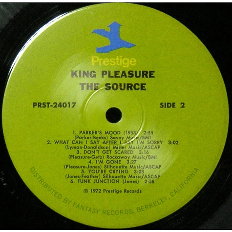 King Pleasure - The Source