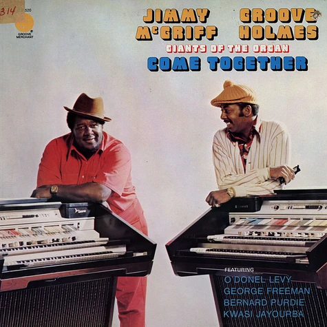 Jimmy McGriff & Richard "Groove" Holmes - Giants Of The Organ Come Together