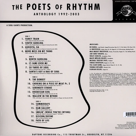 The Poets Of Rhythm - The Poets of Rhythm Anthology: 1992-2003