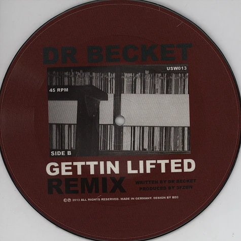 Dr. Becket - One Two Remix / Gettin Lifted Remix