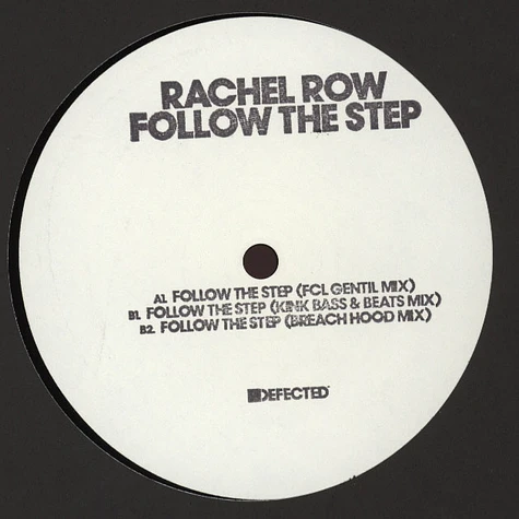 Rachel Row - Follow The Step (Remixes)