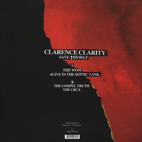 Clarence Clarity - Save Thyself EP