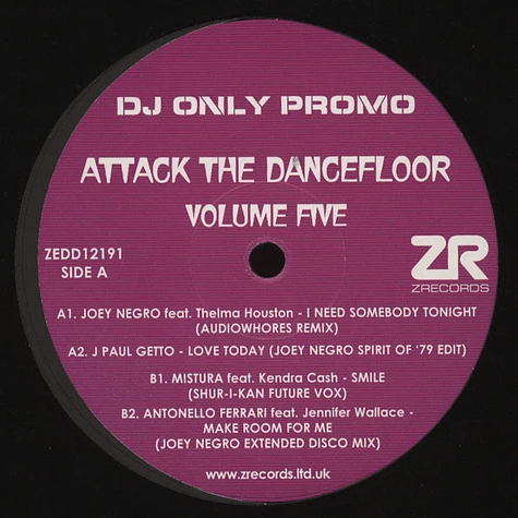 V.A. - Attack The Dancefloor Volume Five