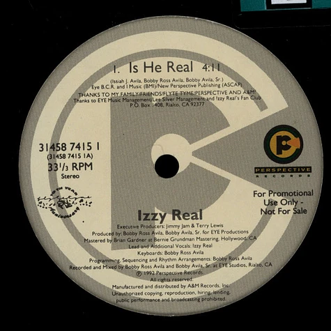 Izzy Real - Is He Real