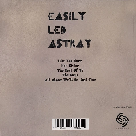 Kid Astray - Easily Led Astray