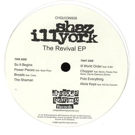 Shaz Illyork - The Revival EP
