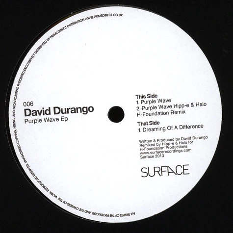 David Durango - Purple Wave EP
