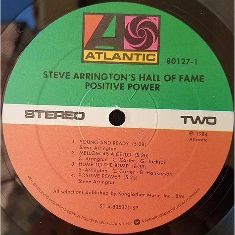 Steve Arrington's Hall Of Fame - Positive Power
