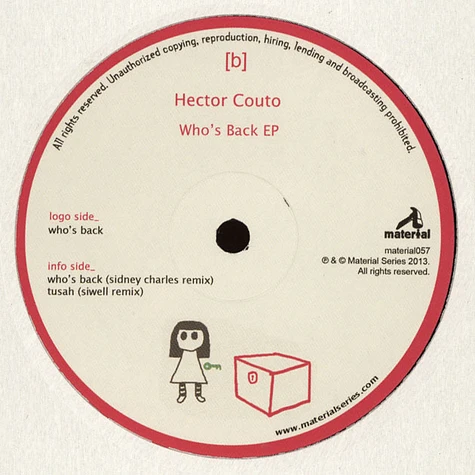 Hector Couto - Who's Back EP