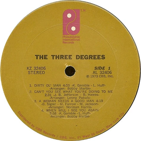 The Three Degrees - The Three Degrees