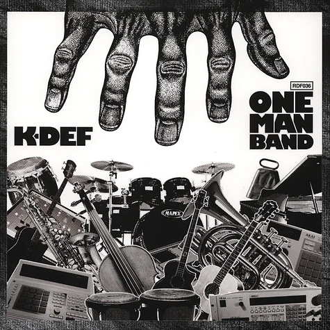 K-Def - One Man Band Silver Vinyl Edition