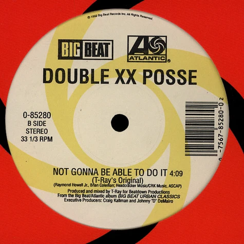 Nubian Crackers / Double XX Posse - Two For The Time / Not Gonna Be Able To Do It