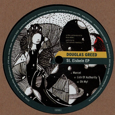 Douglas Greed - St. Eisbein EP