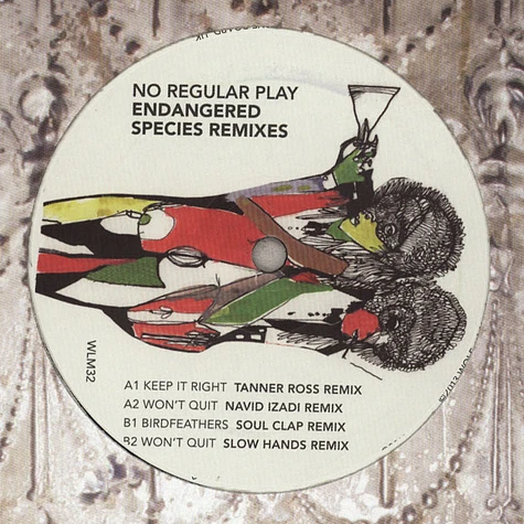 No Regular Play - Endangered Species Remixes