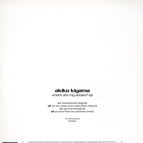 Akiko Kiyama - Where Are My Shoes? EP