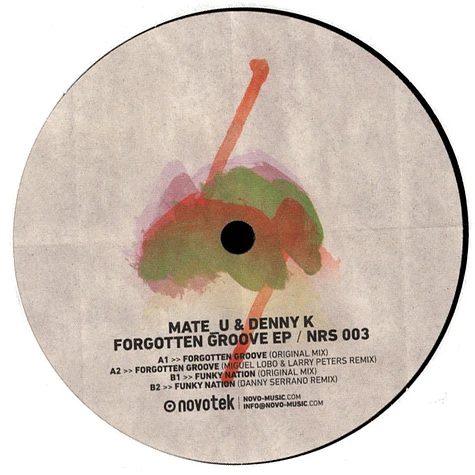 Mate_U & Denny K - Forgotten Groove EP