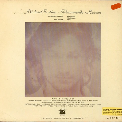 Michael Rother - Flammende Herzen