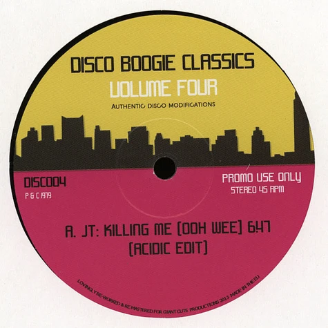 V.A. - Disco Boogie Classics Volume 4