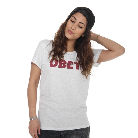 Obey - Obey Font Women T-Shirt