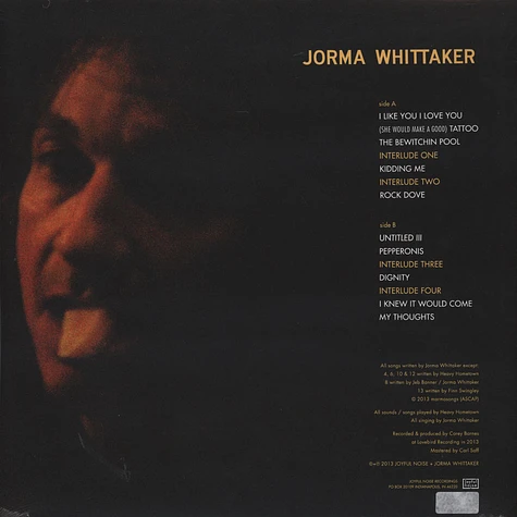 Jorma Whittaker - Jorma