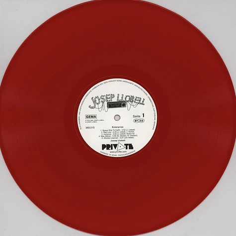 Josep Llobell - The Best Of 1975-1980 Colored Vinyl Edition