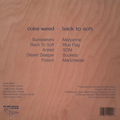 Coke Weed - Back To Soft