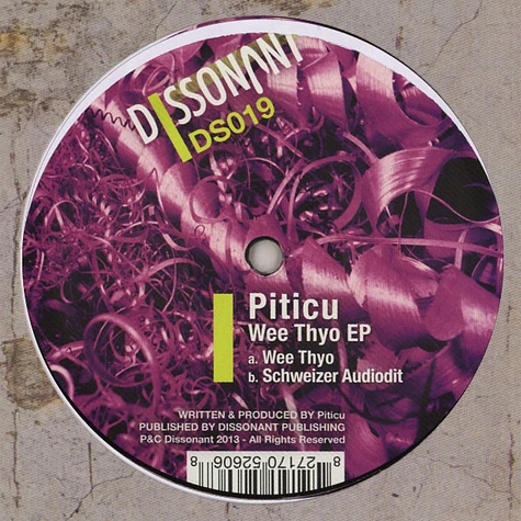 Piticu - Wee Thyo EP